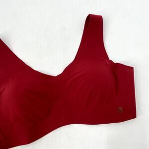 Honeylove red v neck seamless bra